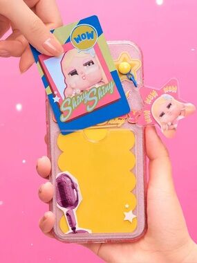 pop mart crybaby shiny shiny iphone 15 pro max phone case